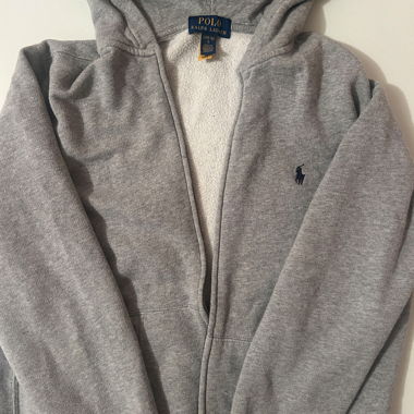 Polo Ralph Lauren Kinder Hoodie grau
