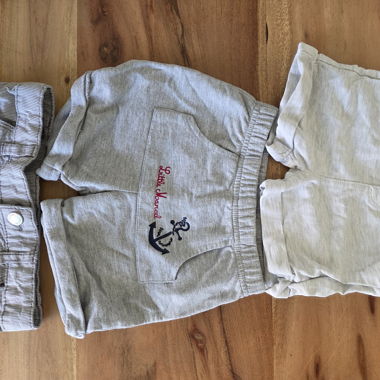 Lot de 3 shorts bébé 18 mois 23 mois 