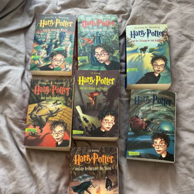 Harry Potter Buch reihe (1-7)