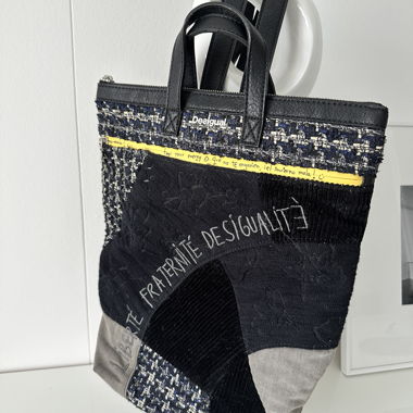 Desigual liberté patch baza Rucksack Tote bag
