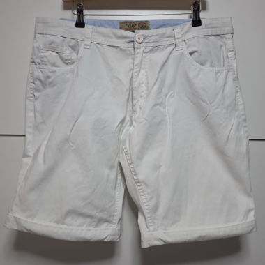 Pantaloncini in cotone bianco