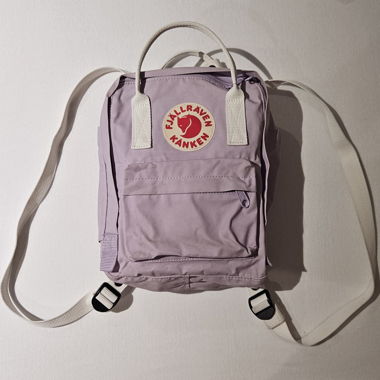 Zaino Fjallraven Kanken Mini lilla/crema