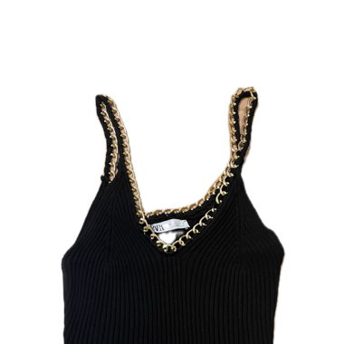 Zara top with chain