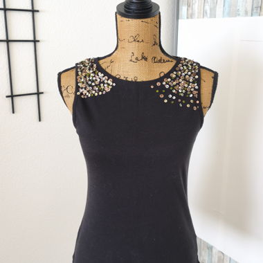 Top nero Madonna Taglia XS