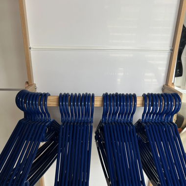 Kleiderbügel blau 40stck