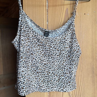 Leopard Print Cami-Top