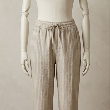 Light Striped Pants