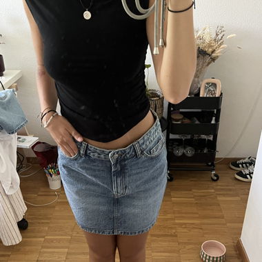 jupe en jeans 