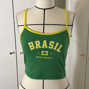 Kurzes Top Brasil