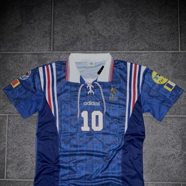 Retro Frankreich 1996 home Jersey - ZIDANE 10