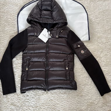 Moncler Cardigan mit Kapuze