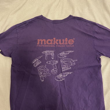 Trendy style purple Oversized T-Shirt