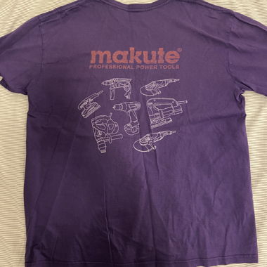 Trendy style purple Oversized T-Shirt