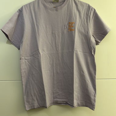 Lilac T-Shirt with Embroidery