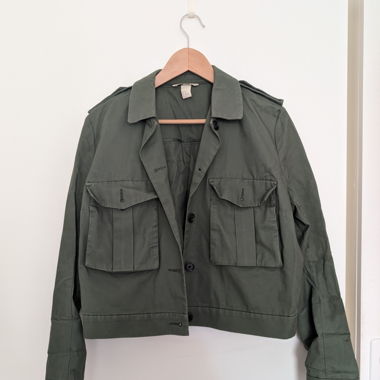 Veste légère verte H&M