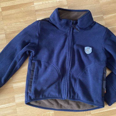 Kids Blue Fleece Jacket Gr. 110