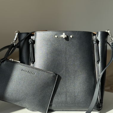 Zara Handtasche – schwarz– neuwertig