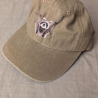 Raccoon cap