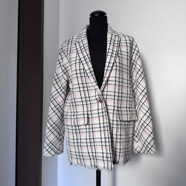 Maje Blazer in tweed, Taglia 36