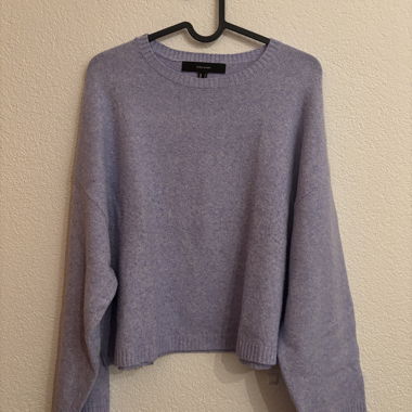Maglione viola chiaro