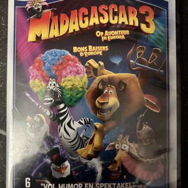 DVD Madagascar 3