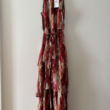 Robe sans manches fluide