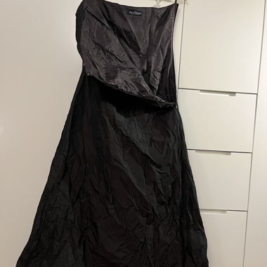 Robe de soirée bustier noire Sixth Sense