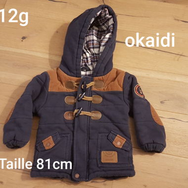 Manteau enfant taille 81 cm