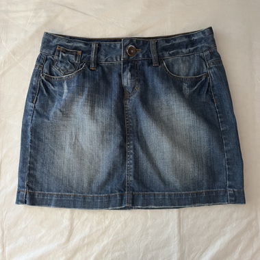 Vintage-Jeansrock