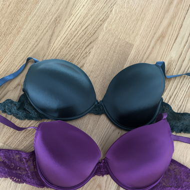 2 BH‘s Grösse 85D violett und grün 