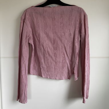 & Other Stories pink long-sleeve top size 42
