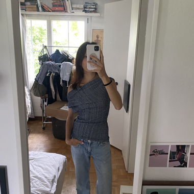 Chemise asymétrique