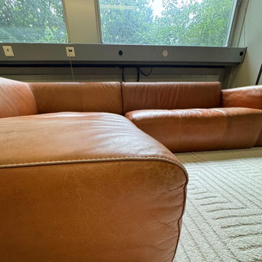 Ecksofa BettSofa Leder von Bullfrog