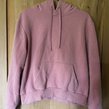 Felpa rosa con coulisse