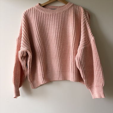 Maglione rosa in maglia TODAY