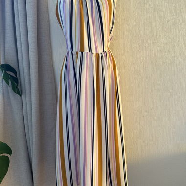 Striped Springfield Dress