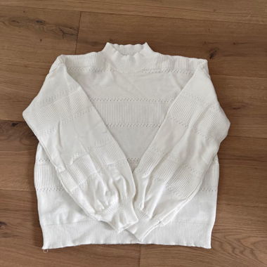 White Knit Sweater