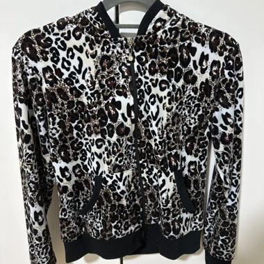 Felpa leopardata Vintage