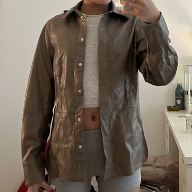 Leather jacket