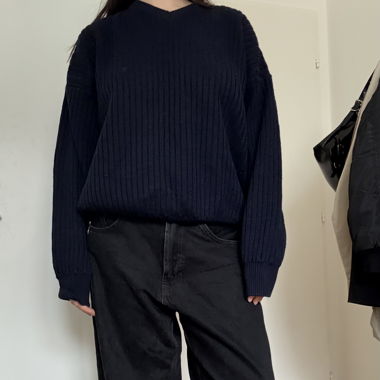 Pull bleu marine 