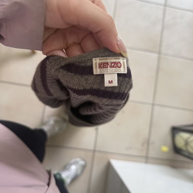 Robe pull Kenzo rayee