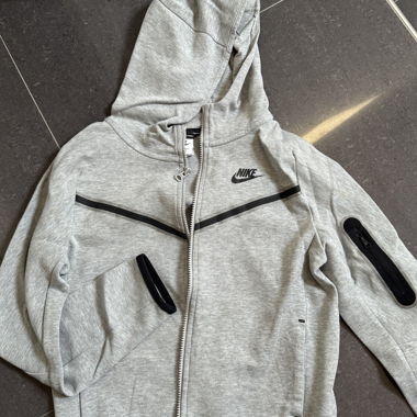 Nike Tech-Zip-Hoodie Grau 147-156 cm
