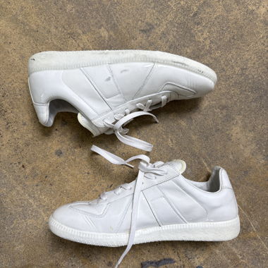 White Vintage Margiela Replica Sneakers