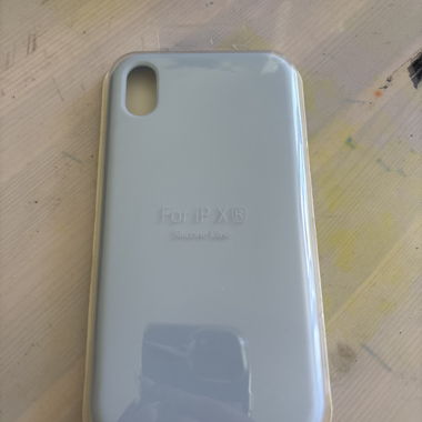 Custodia in silicone per iPhone X/XR