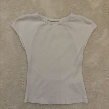 Zara geripptes T-Shirt