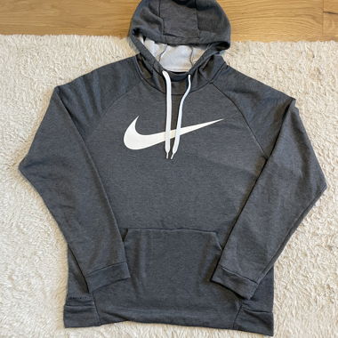 Nike Hoodie Grau DRI-FIT L