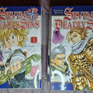 Seventh Deadly Sins manga volumes 1 to 10