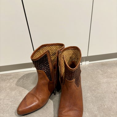 POSZ Leather Ankle Boots  