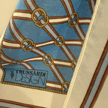 Foulard vintage Trussardi 