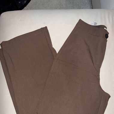 Braune Stoffhose